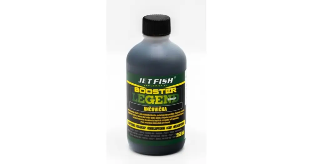 Originální Jet Fish Booster Legend Range Ančovička 250 ml