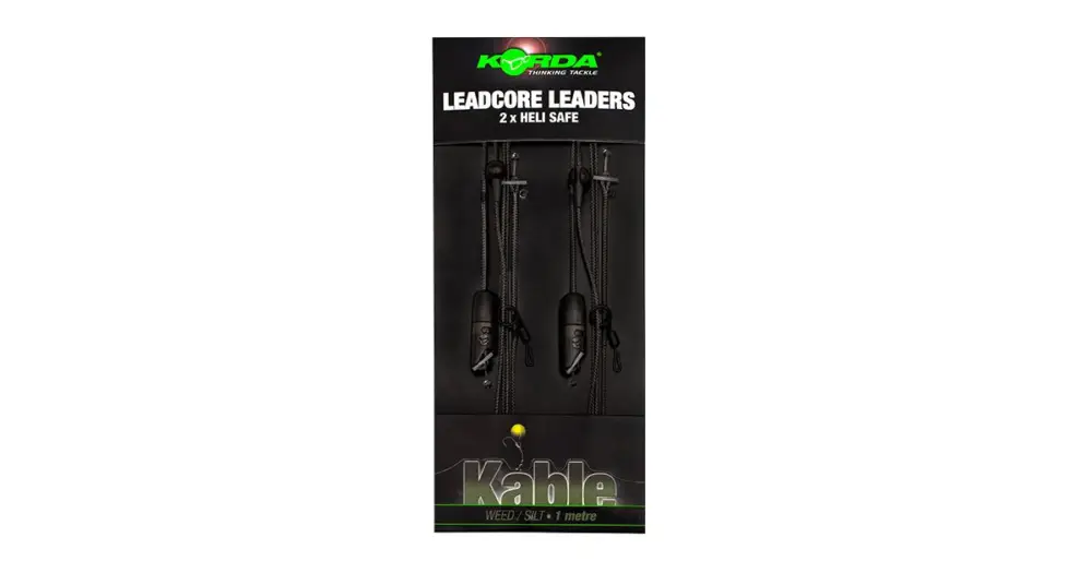Korda Olověná Montáž Leadcore leader Heli Safe 1 m 2 ks - Weed Vrácení Zdarma