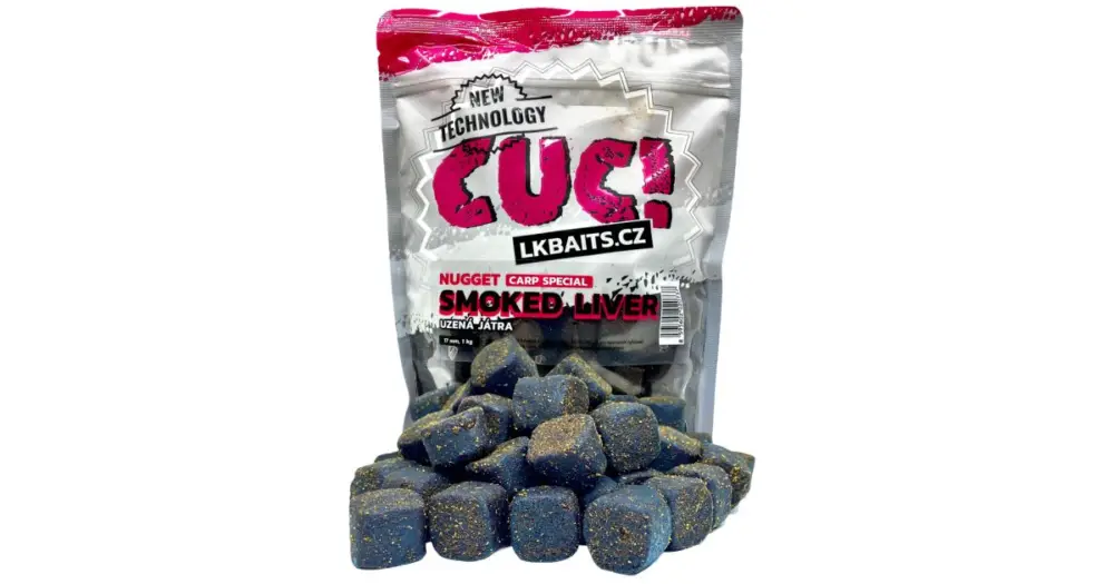 Super Cena LK Baits CUC Nugget Carp Smoked Liver 1 kg