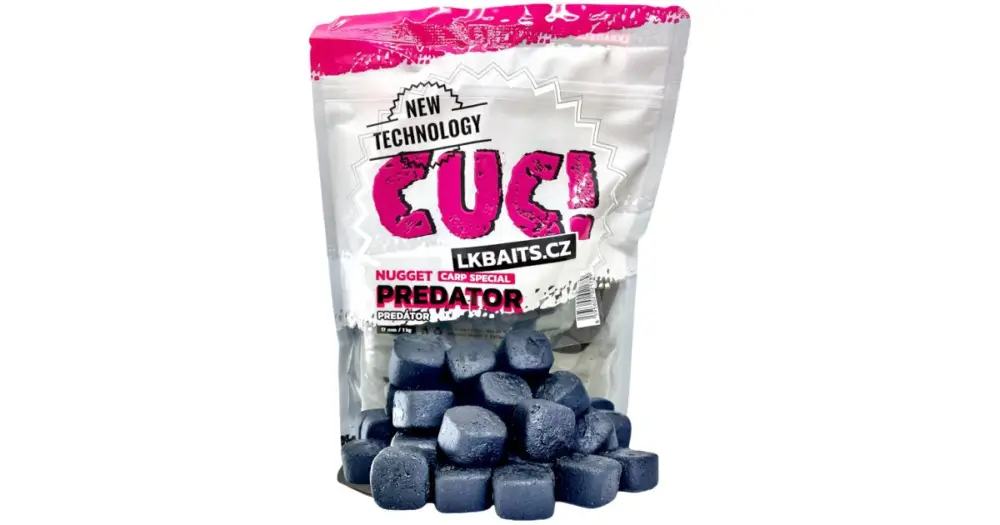 Zlevněný LK Baits CUC Nugget Carp Predátor 1 kg - 17 mm