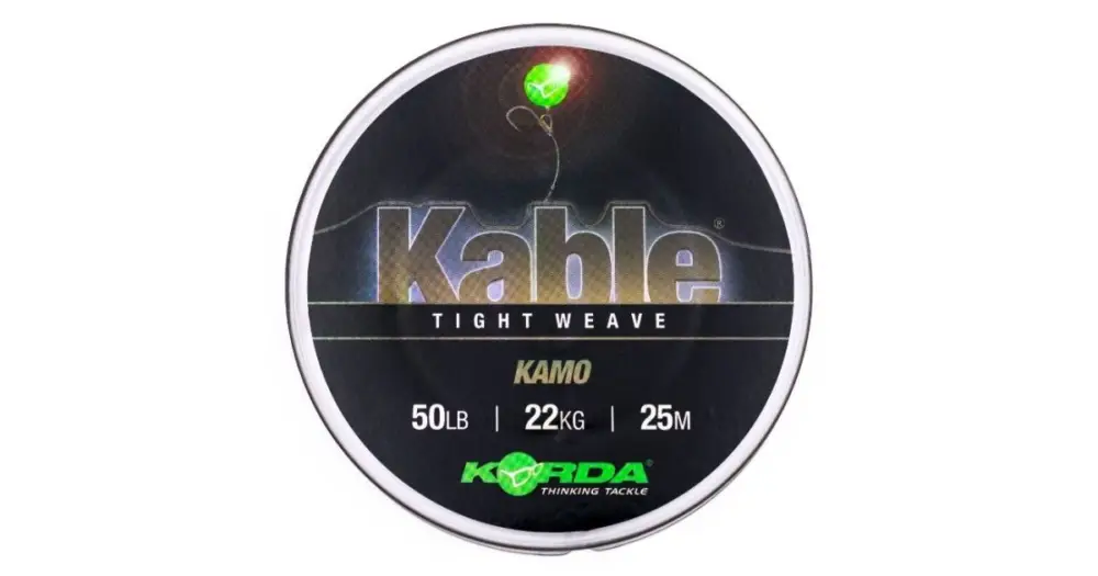 Korda Olověná Šňůra Kable Tight Weave 7 m - Kamo Cenový Hit