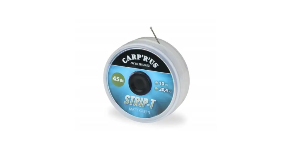 Carp´R´Us Potahovaná Šňůrka Strip-T 10 m - 15 lb Originální