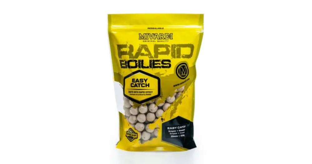 Mivardi Boilies Rapid Easy Catch Scopex Smetana - 950 g 16 mm Horká Nabídka