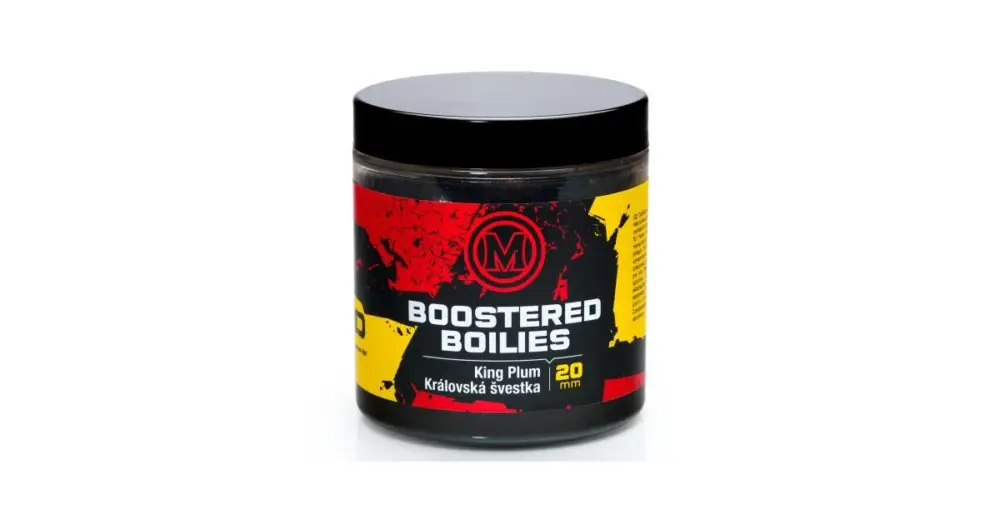 Mivardi Rapid Boostered Boilies Královská Švestka 250 ml - 20 mm Bezpečná Platba