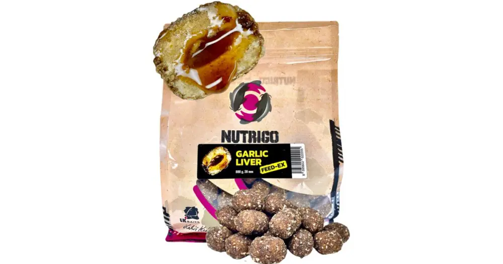 Oblíbený LK Baits Nutrigo Feed-Ex Garlic Liver 800 g 20 mm