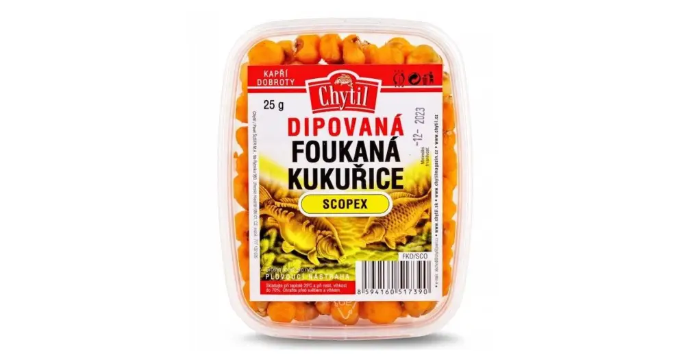 Poslední Šance Chytil Dipovaná Foukaná Kukuřice 25 g - Scopex
