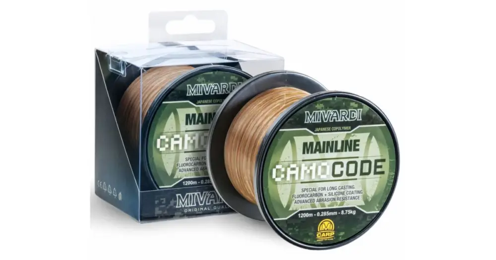 Bezpečná Platba Mivardi Vlasec CamoCODE Mainline 1200 m - 0,255 mm 6,55 kg