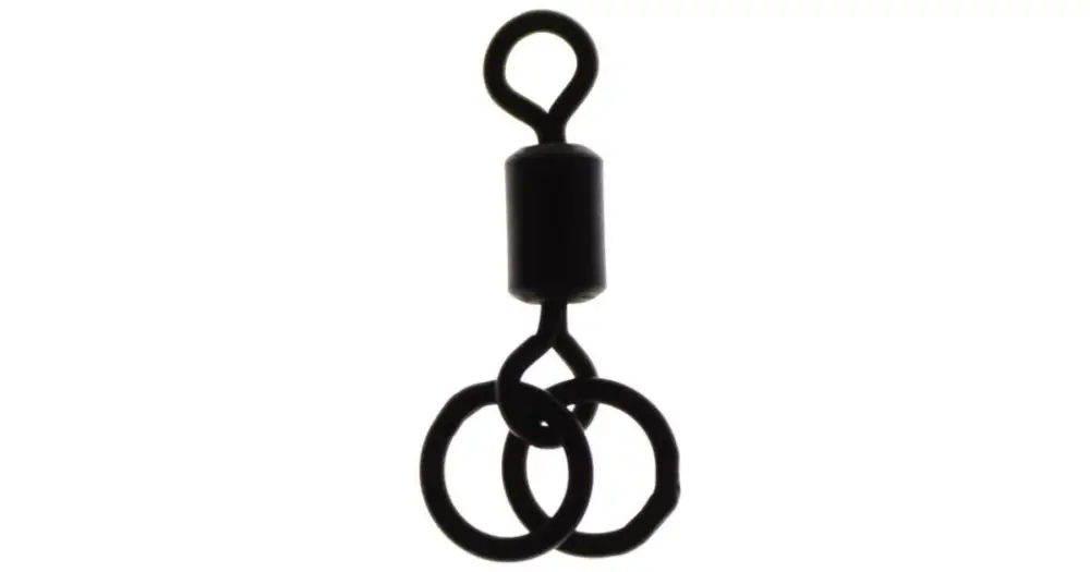 Finální Výprodej Gardner Obratlík S Dvěma Kroužky Dual Ring Swivels 10 ks Velikost 8