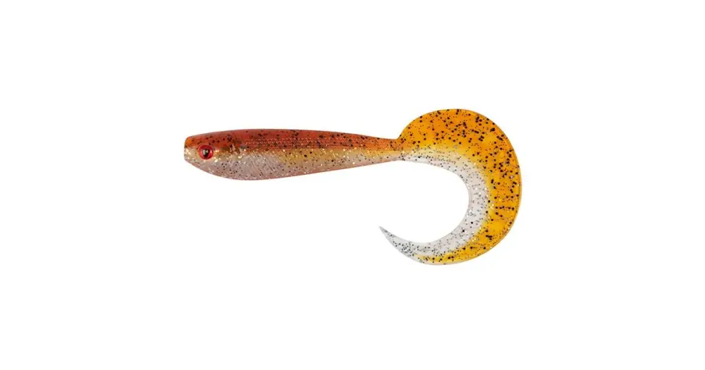 Fox Rage Gumová NástrahaPro Grub Tinsel UV - 8 cm Cenová Bomba
