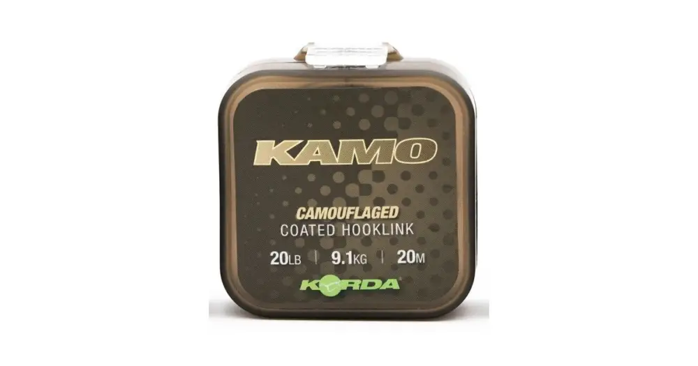 Korda Návazcová Šňůrka Kamo coated Hooklink 20 m Tovární Cena