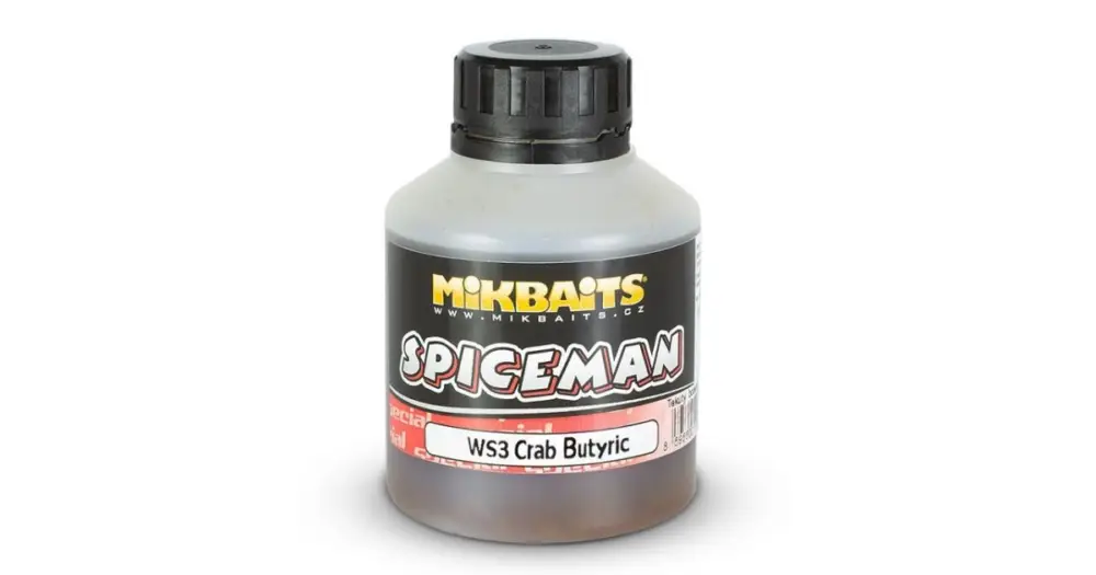 Nízká Cena Mikbaits Booster Spiceman WS3 Crab Butyric 250 ml