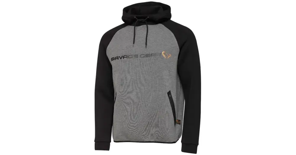 Savage Gear Mikina Tec Foam Hoodie Dark Grey Melange - M Nízká Cena