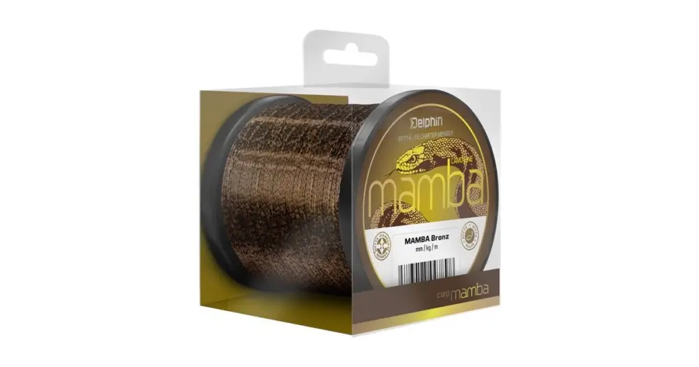 Delphin Vlasec Mamba Carp Bronz - 0,28 mm 6,1 kg 1200 m Pouze Dnes