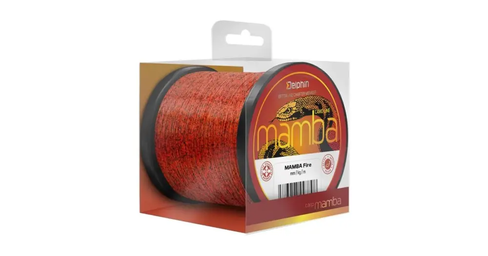 Delphin Vlasec Mamba Carp Fire - 0,28 mm 6,1 kg 600 m Časově Omezené