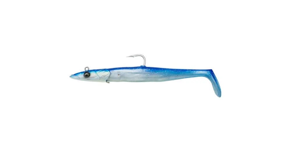 Savage Gear Gumová Nástraha Sandeel V2 Blue Pearl Silver 2+1 - 21,5 cm 140 g Odeslání Ihned
