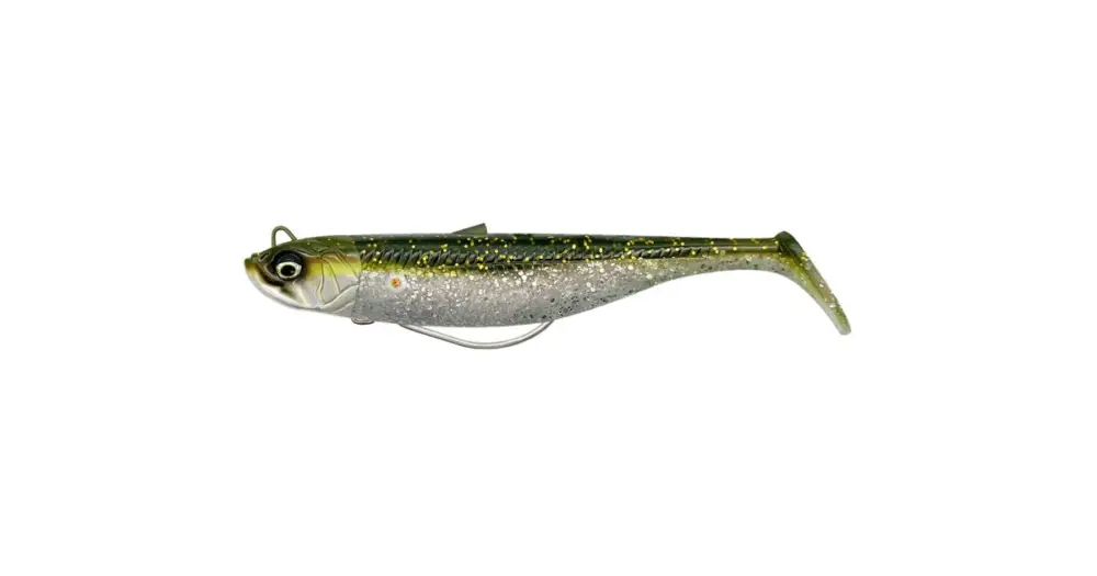 Autentický Savage Gear Gumová Nástraha Minnow WL Sinking Green Silver 2+1 - 10 cm 16 g