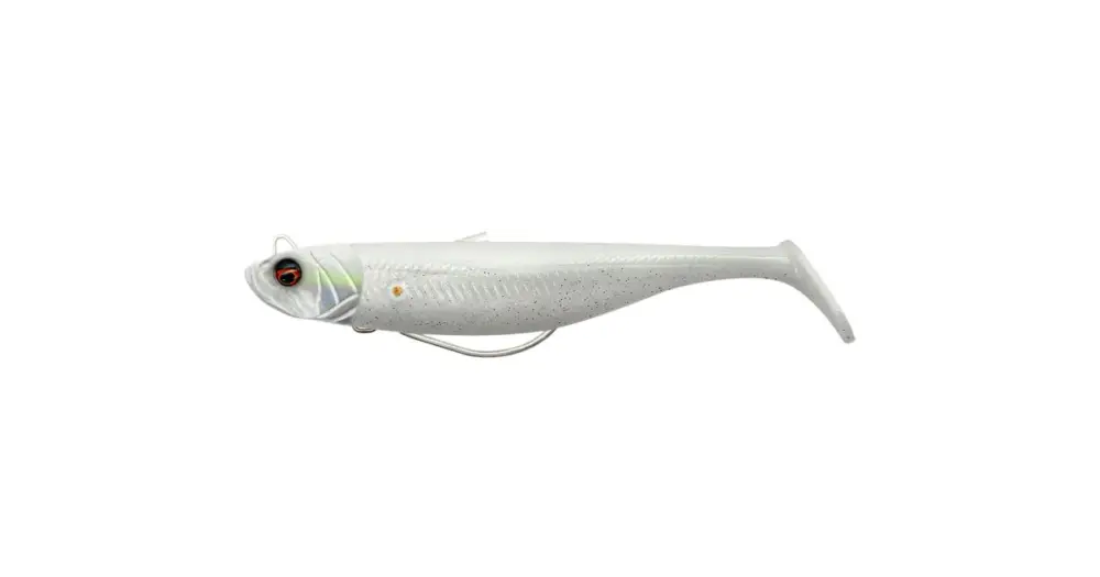 Savage Gear Gumová Nástraha Minnow WL Sinking White Pearl Silver 2+1 Sleva