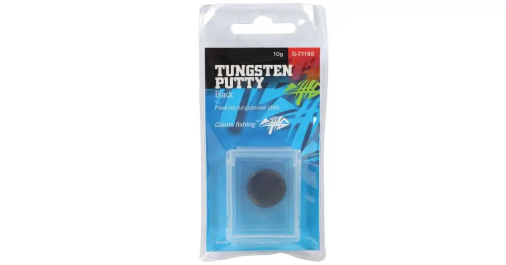 Bezpečná Platba Giants Fishing Plastické Olovo Tungsten Putty Black 10 g