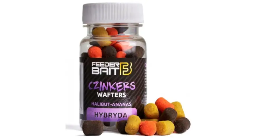 FeederBait Czinkers Wafters 7x10 mm - Hybryda - Ananas/Halibut Víkendová Akce