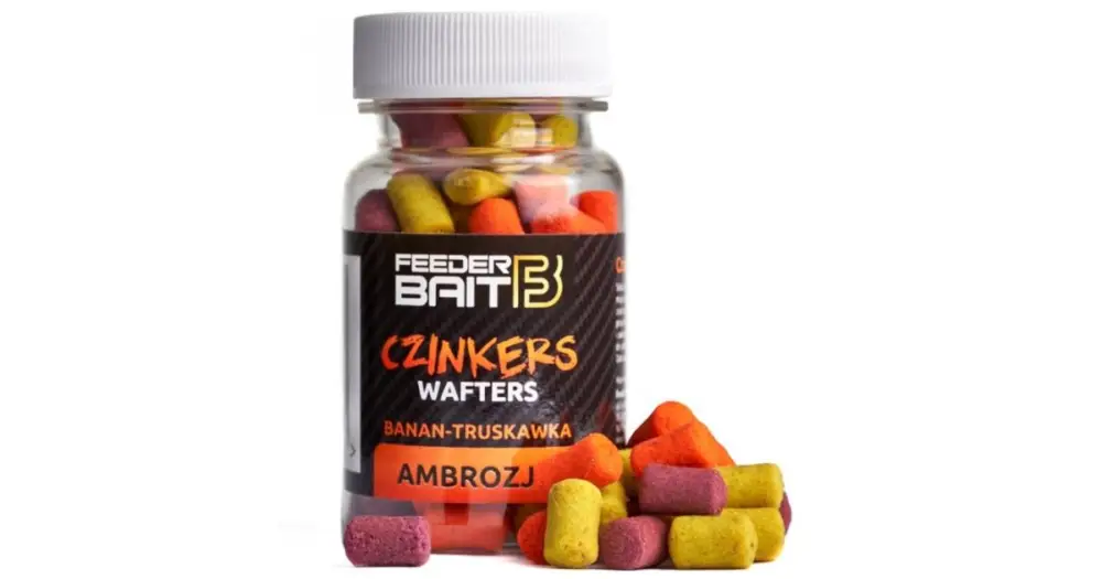 FeederBait Czinkers Wafters 7x10 mm - Ambrozja - Jahoda/Banán Hit Sezóny