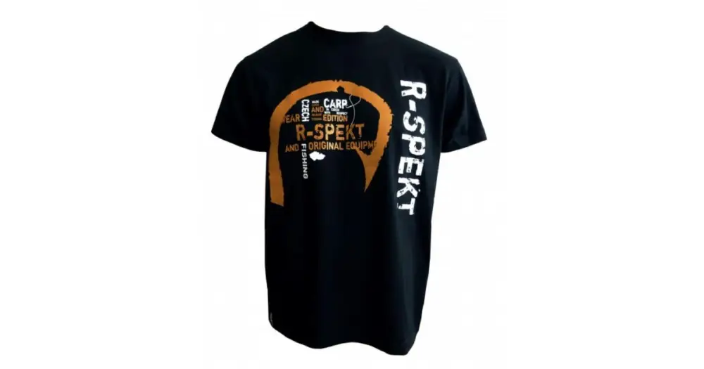R-SPEKT Tričko Fishing Edition Black - Velikost S Jen Po Omezenou Doba