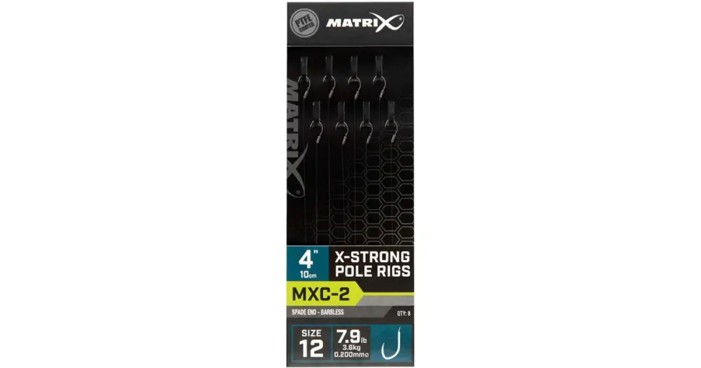 Víkendová Akce Matrix Návazec MXC-2 X-Strong Pole Rig Barbless 10 cm