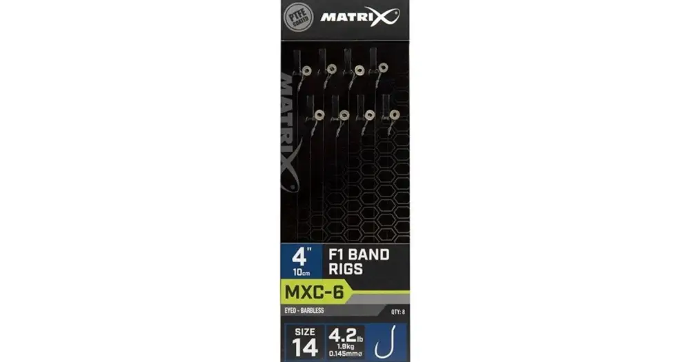Ihned K Objednání Matrix Návazec MXC-6 Barbless Band Rigs F1 10 cm