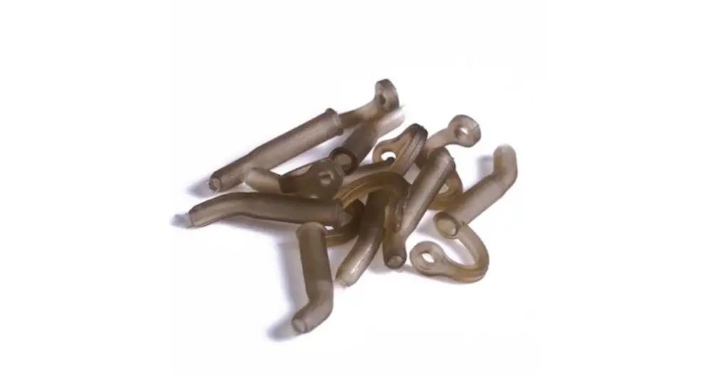 Levný RidgeMonkey Rovnátko Connexion Mini D-Rig Kickers Organic Brown 10 ks - Large