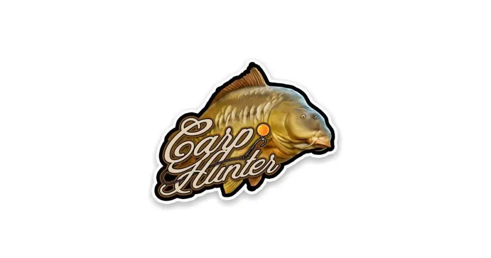 Ihned K Objednání 4ANGLERSDESIGN Samolepka 02 Carp Hunter
