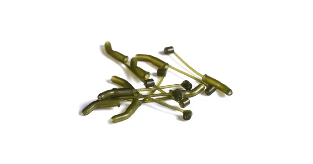 RidgeMonkey Rovnátko Connexion D-Rig Kickers Weed Green 10 ks - Large Výprodej