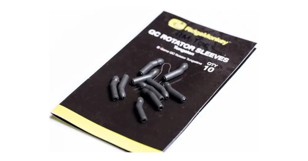 RidgeMonkey Převlek RM-Tec Quick Change Rotator Sleeves 10 ks Rock Bottom Tungsten Rychlé Dodání
