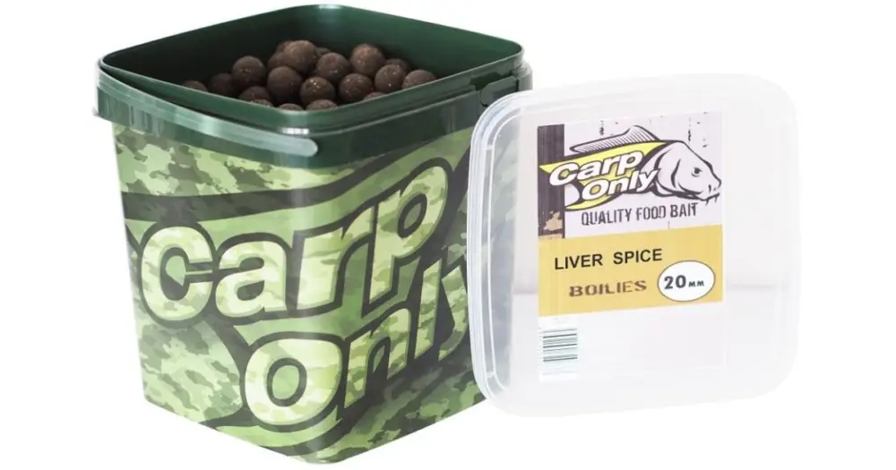 Ověřený Carp Only Boilies Liver Spice - 3 kg 24 mm