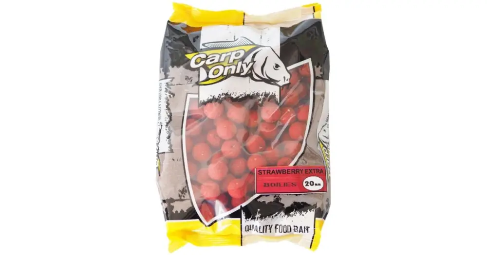Finální Výprodej Carp Only Boilies Strawberry Extra - 1 kg 24 mm