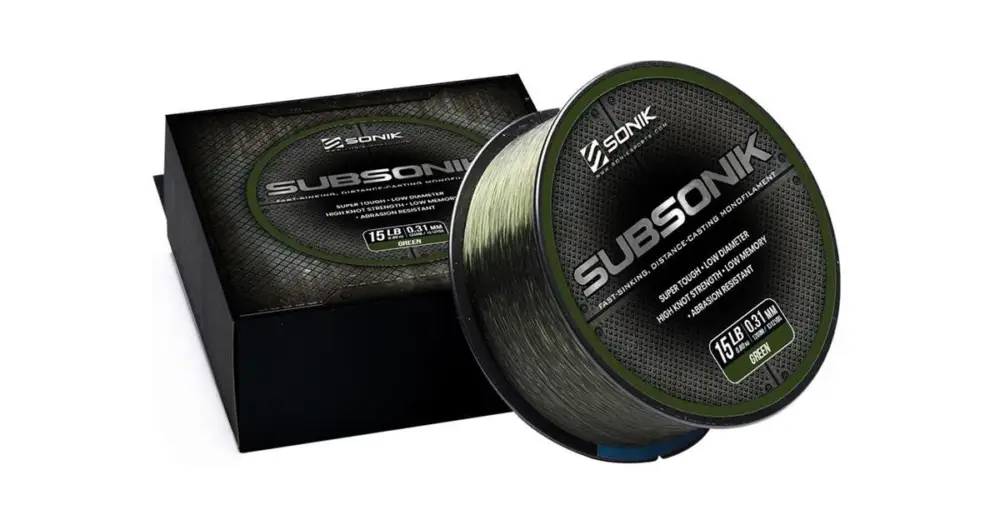 Sonik Vlasec Subsonik Green 1200 m - 0,31 mm 6,80 kg Akční Nabídka