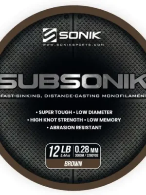 Akce Sonik Vlasec Subsonik Brown 3000 m