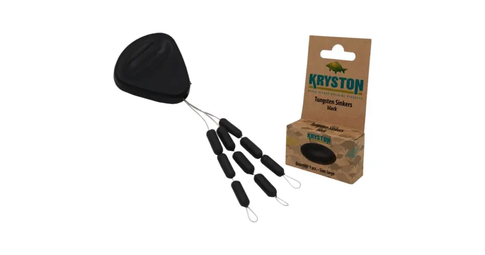 Autentický Kryston Tungsten Těžítka Na Návazec Medium 9 ks