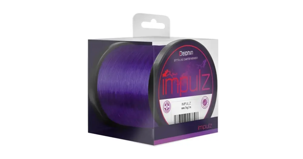 Delphin Vlasec Impulz Fialový - 0,28 mm 6,4 kg 600 m Dokud Zásoby Vydrží