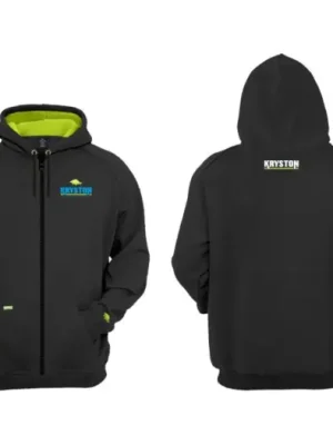 Zlevněný Kryston Mikina Černá Zipper - M