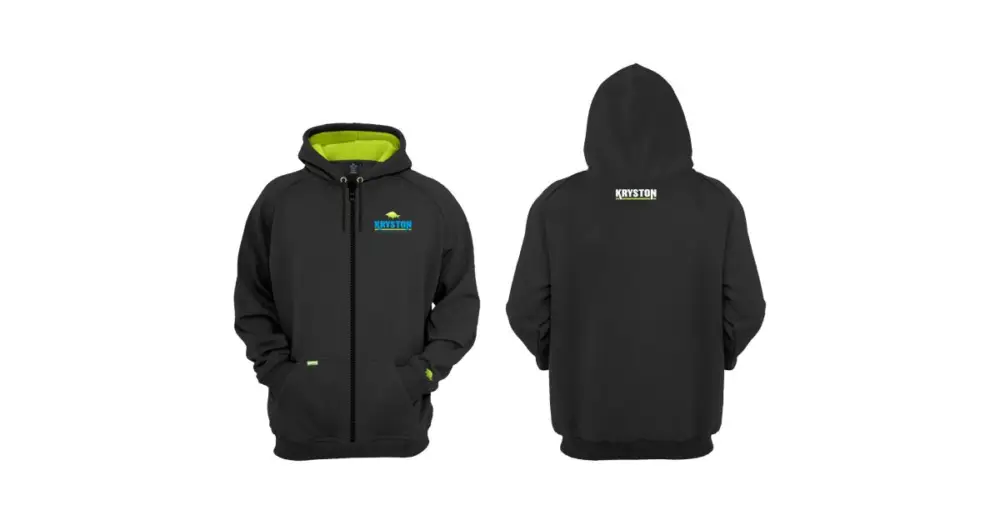 Zlevněný Kryston Mikina Černá Zipper - M