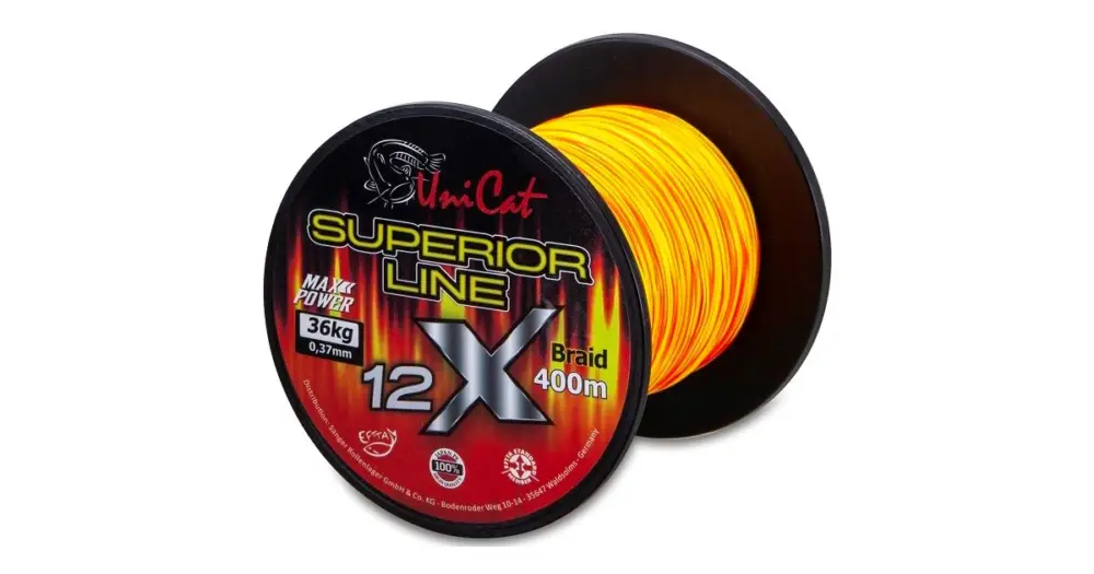 Uni Cat Splétaná Šňůra 12 X Superior Line 400 m - 0,37 mm 36 kg Must-Have