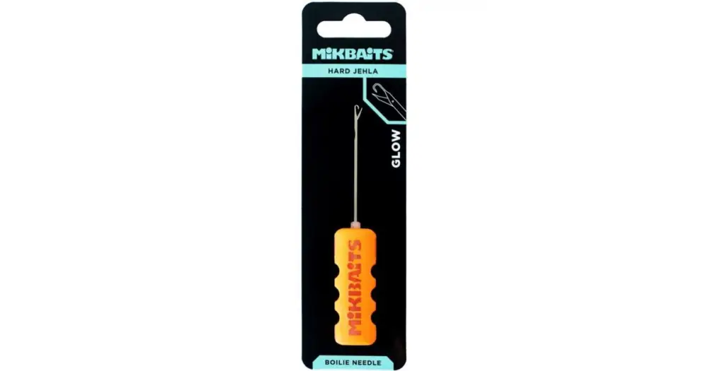 Rychlé Dodání Mikbaits Boilie Jehla Hard GLOW Oranžová Se Zobáčkem Svítící