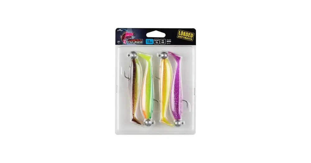 Fox Rage Gumová Nástraha Zander Pro Shad Loaded Mixed UV Colour Pack Doprava Zdarma