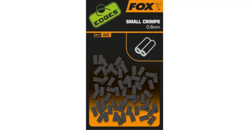 Nízká Cena Fox Edges Crimps 60 ks - Small 0,6 mm