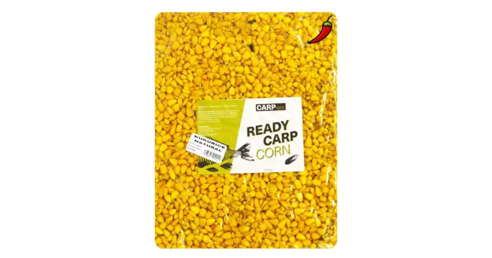 Super Cena Carpway Kukuřice Ready Carp Corn Natural Chilli