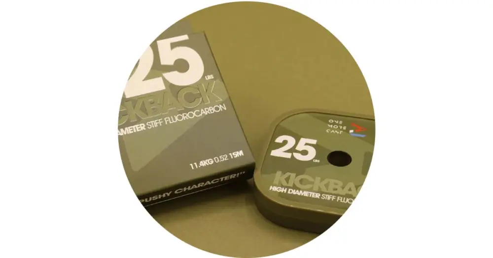 One More Cast Fluorocarbon Kickback High Diameter Stiff Fluorocarbon 15 m Top Prodej