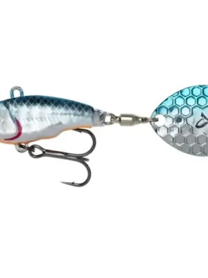 Akční Cena Savage Gear Fat Tail Spin Sinking Blue Silver - 5,5 cm 9 g