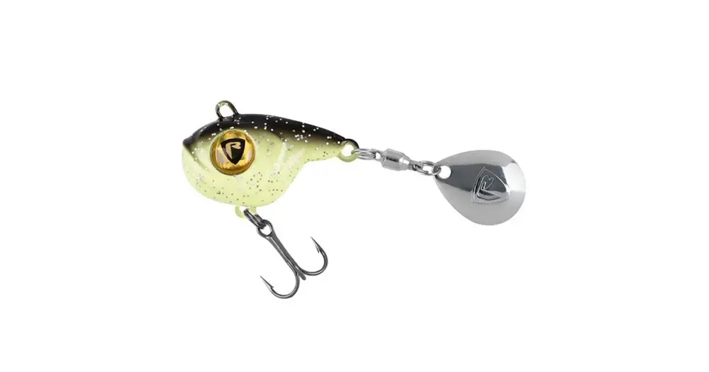 Fox Rage Big Eye Spin Tail Black Gold - 20 g Sezónní Sleva