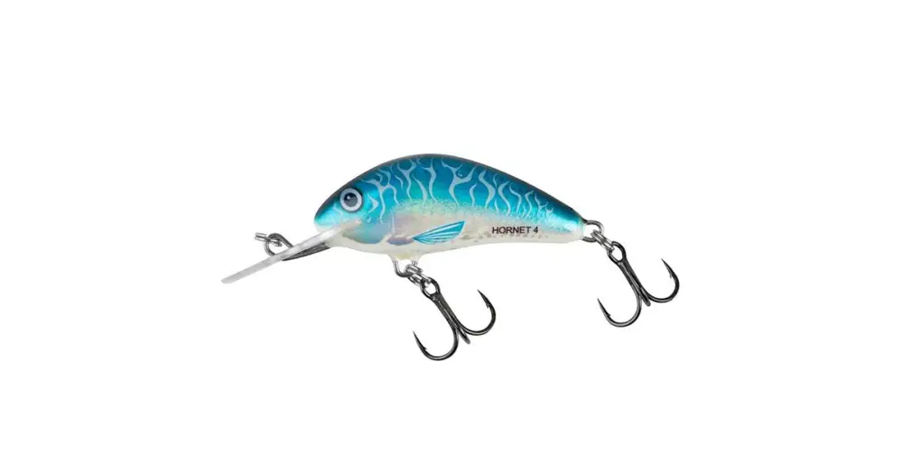 Horká Nabídka Salmo Wobler Hornet Floating Holo Super Bleak