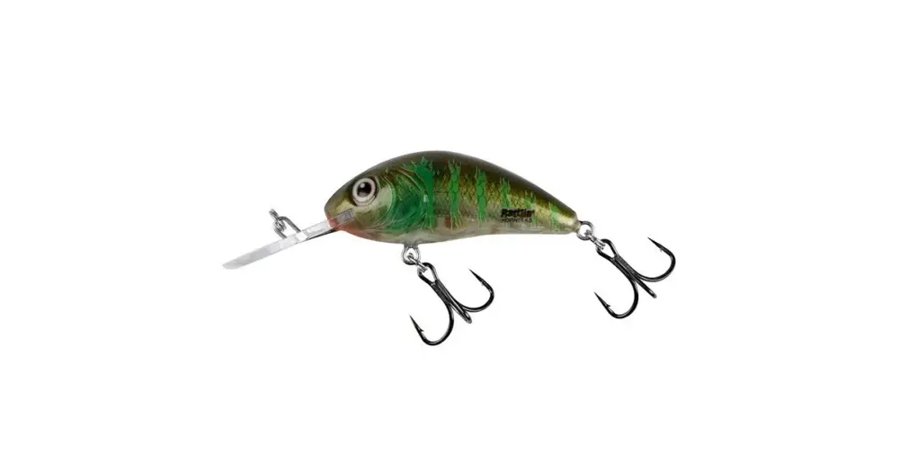 Nízká Cena Salmo Wobler Rattlin Hornet Floating Green Gill Clear - 4,5 cm