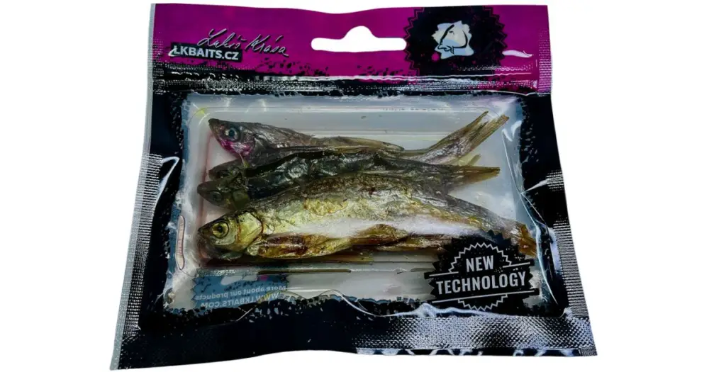 Vysoce Kvalitní LK Baits Dipovaná Rybička Predátor XL 5 ks 6-10 cm